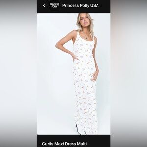 Princess Polly Curtis maxi dress new with tags